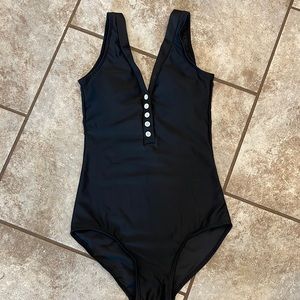 Black bodysuit